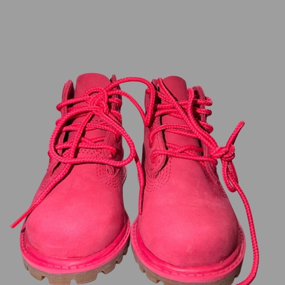 Timberland Classic Waterproof Toddler Boot | Size 5 | Bright Pink | NWT - Picture 2 of 3